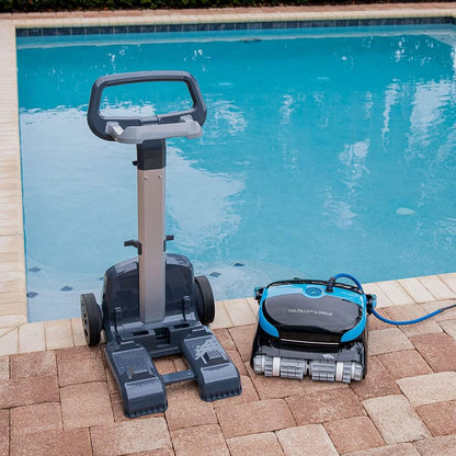 Nautilus CC Plus Wi-Fi Automatic Robotic Pool Vacuum Cleaner, Always Cleaning, Never Charging, with Wall Climbing Scrubber Brush, Ideal for In-Ground Pools up to 50 FT in Length