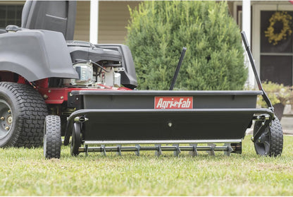 100-pound traction type seeder/seeder/sprayer, black version