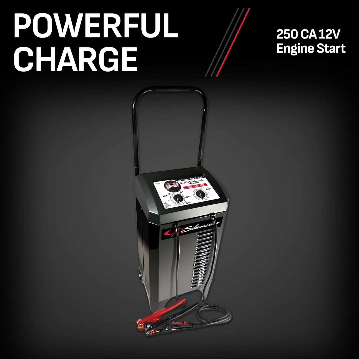 250/50/25/10 Amp Manual Wheel Charger with Engine Start
