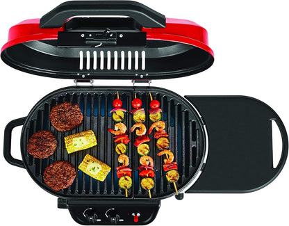 285 Portable Stand-Up Propane Grill - Grill with 3 Adjustable Burners, Instastart Ignition and 20,000 BTUs of Power - 285 Sq. In. Cooking Area