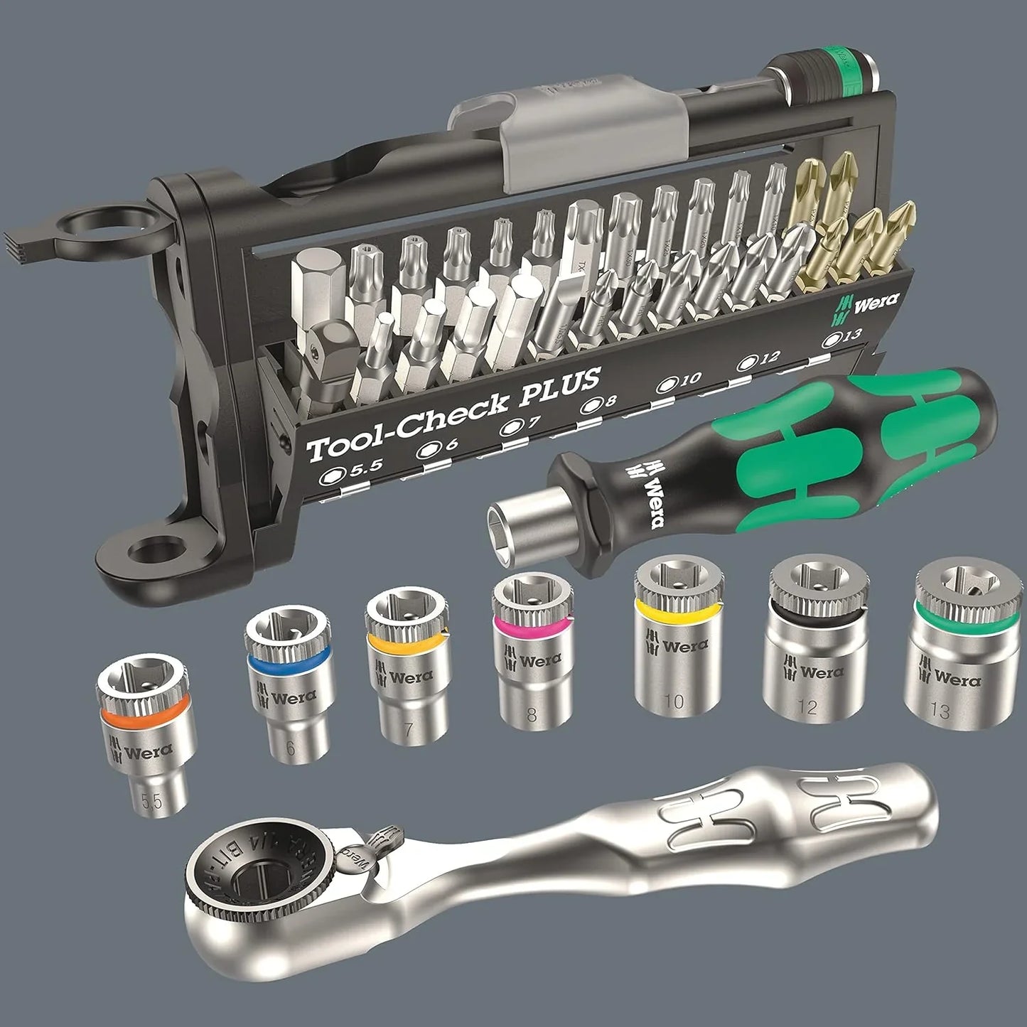 5003594001 8100 SB 2 3/8" Metric Ratchet Set ( Piece of 43)