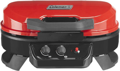 285 Portable Stand-Up Propane Grill - Grill with 3 Adjustable Burners, Instastart Ignition and 20,000 BTUs of Power - 285 Sq. In. Cooking Area