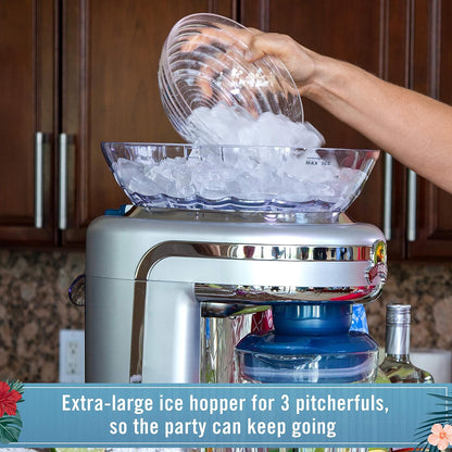 Frozen Concoction Maker with Easy Pour Jar and XL Ice Reservoir