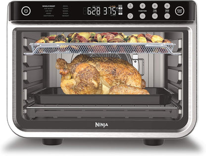 Professional air oven - truly circular convection - large countertop oven - air oven - used for air baking, roasting, drying, pizza making, and family meals - 1800 watts