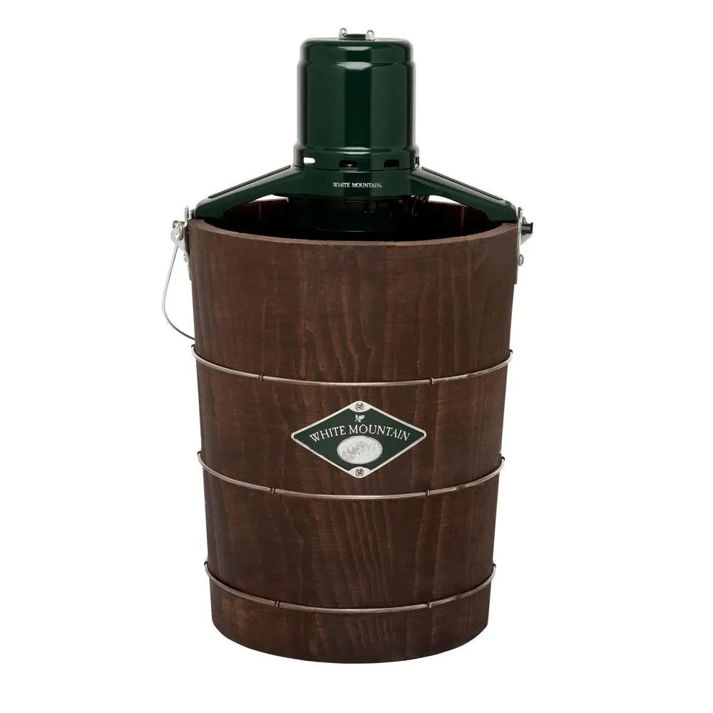Green and Brown Electric Ice Cream Maker
