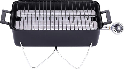 Portable Convective 1-Burner Stainless Steel Propane Gas Grill - 465133010
