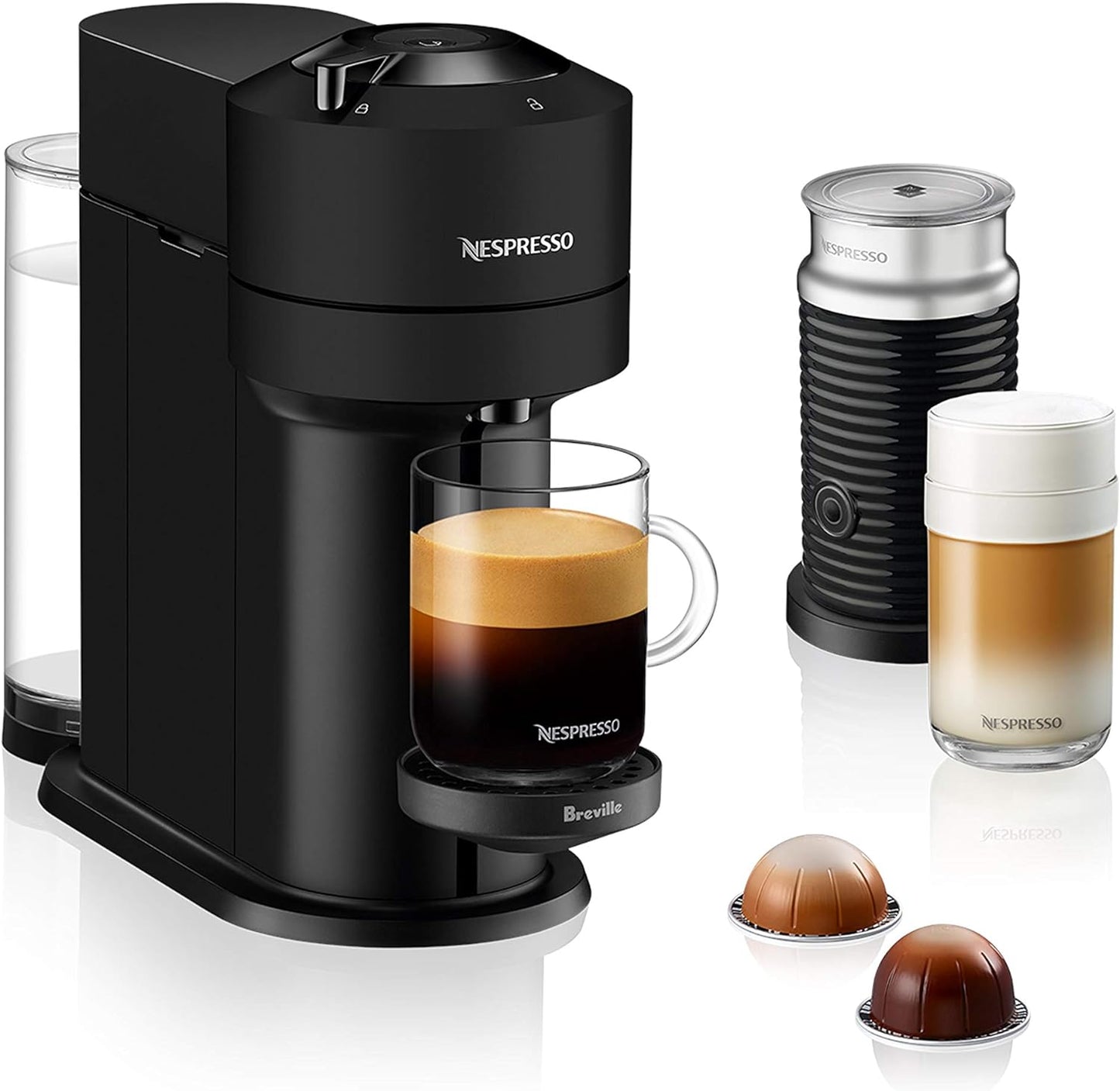 Coffee and espresso machine - matte black