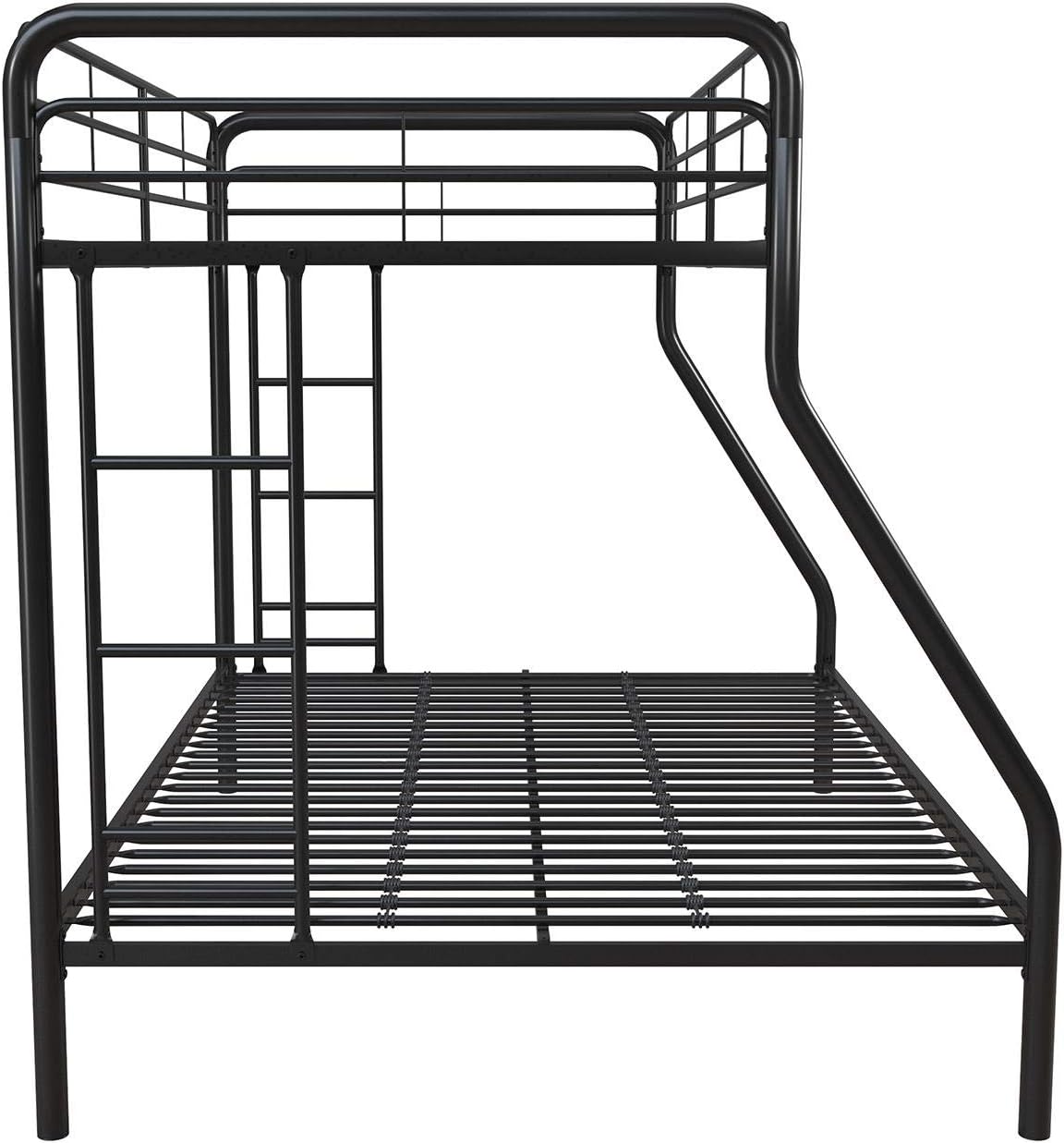 DHP Dusty Twin Over Full Metal Bunk Bed, Off White