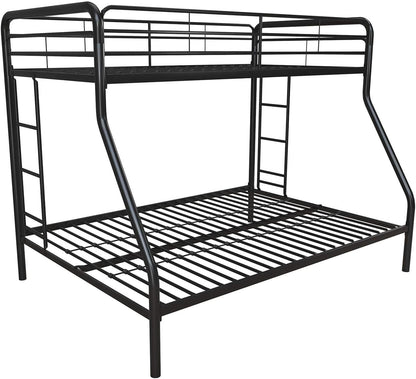 DHP Dusty Twin Over Full Metal Bunk Bed, Off White