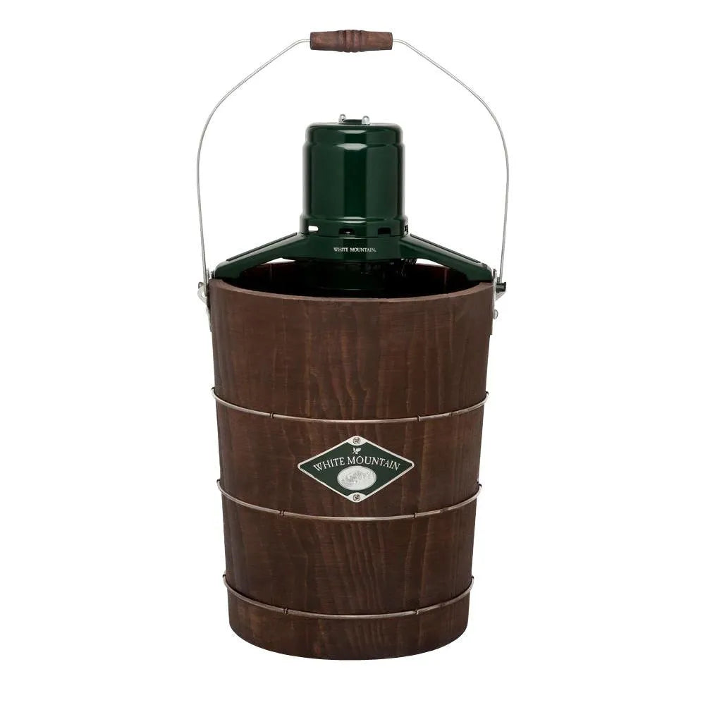 Green and Brown Electric Ice Cream Maker