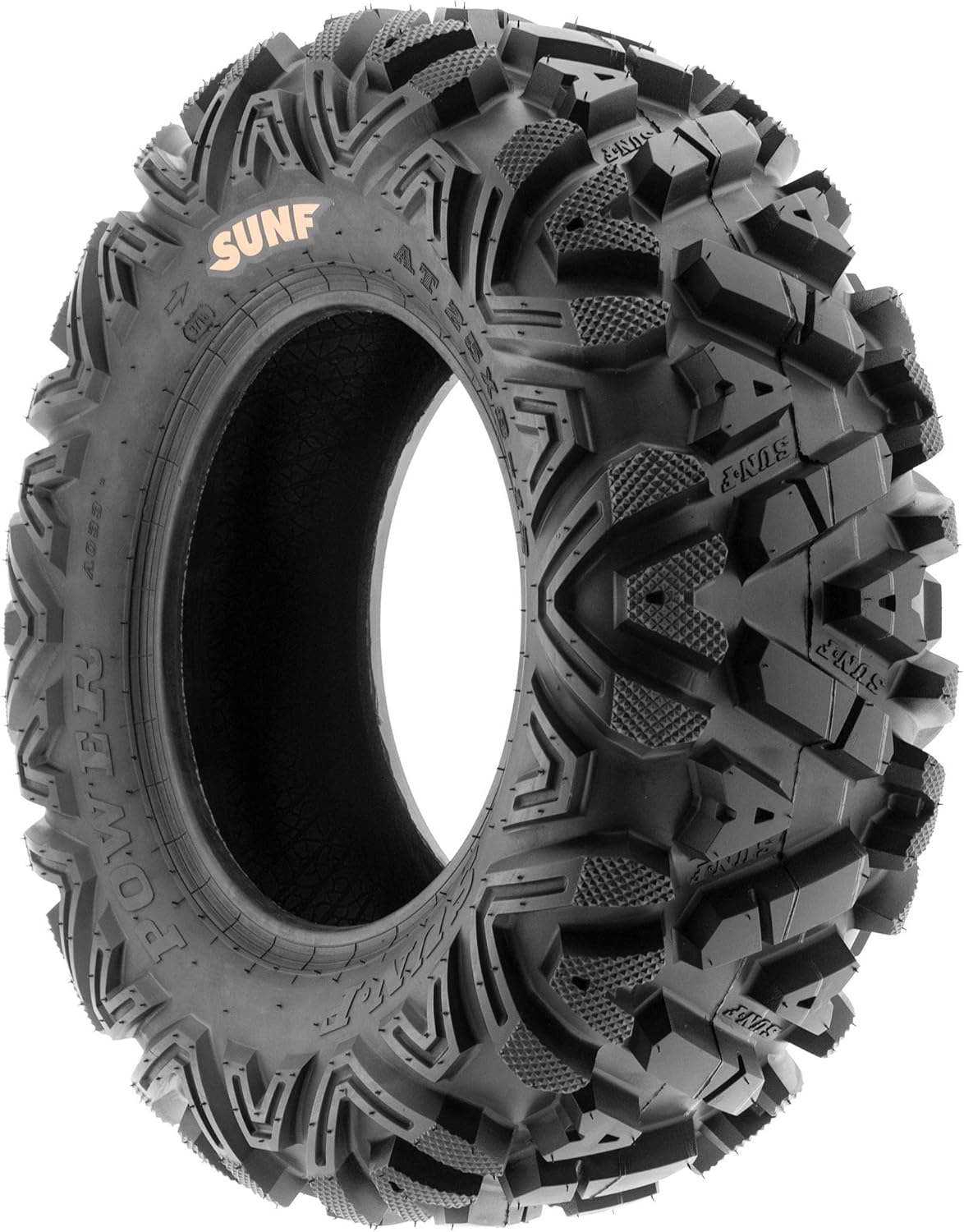 I ATV/UTV all-terrain Tires 25x8-12 Front & 25x10-12 Rear Set of 4 A033 6-PR Tubeless