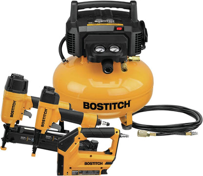 Air Compressor Combo Kit, 3-Tool (BTFP3KIT) 21.1 x 19.5 x 18 inches , Yellow