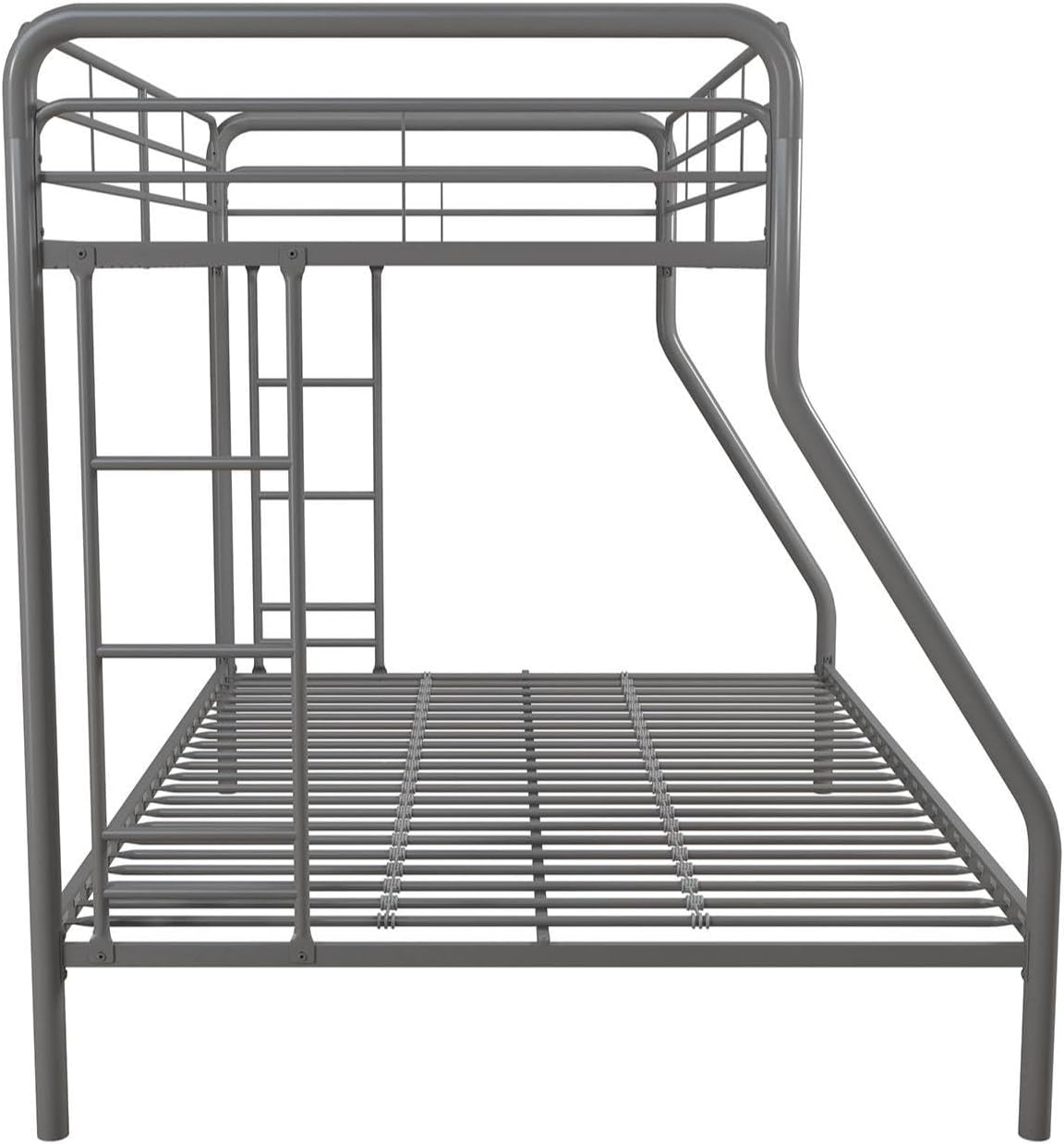 DHP Dusty Twin Over Full Metal Bunk Bed, Off White