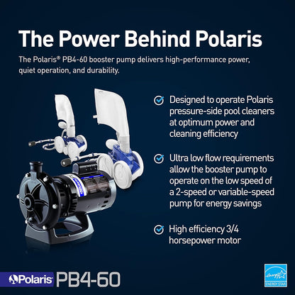 Polaris Booster Pump with 60-Hertz Motor