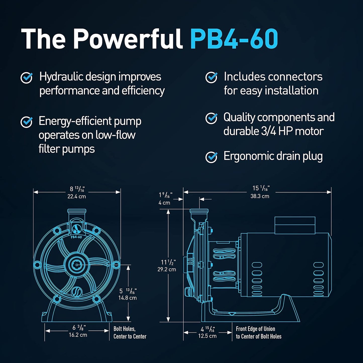 Polaris Booster Pump with 60-Hertz Motor