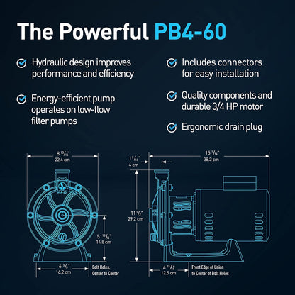 Polaris Booster Pump with 60-Hertz Motor