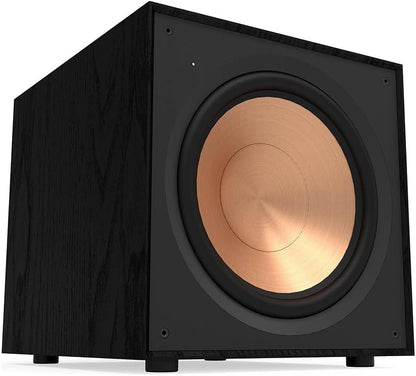 Reference R-121SW 12” Front-Firing Subwoofer with revamped Spun-Copper thermoformed crystalline Polymer woofers and an All-Digital Amplifier for Premium Sound in Black