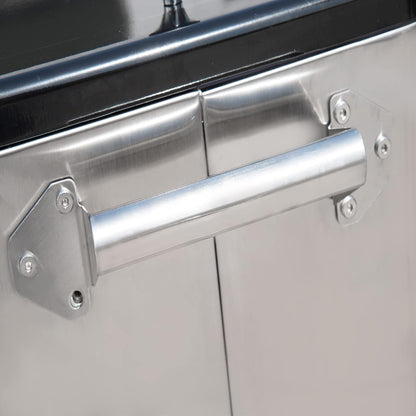 Portable Rolling 80 Quart Steel