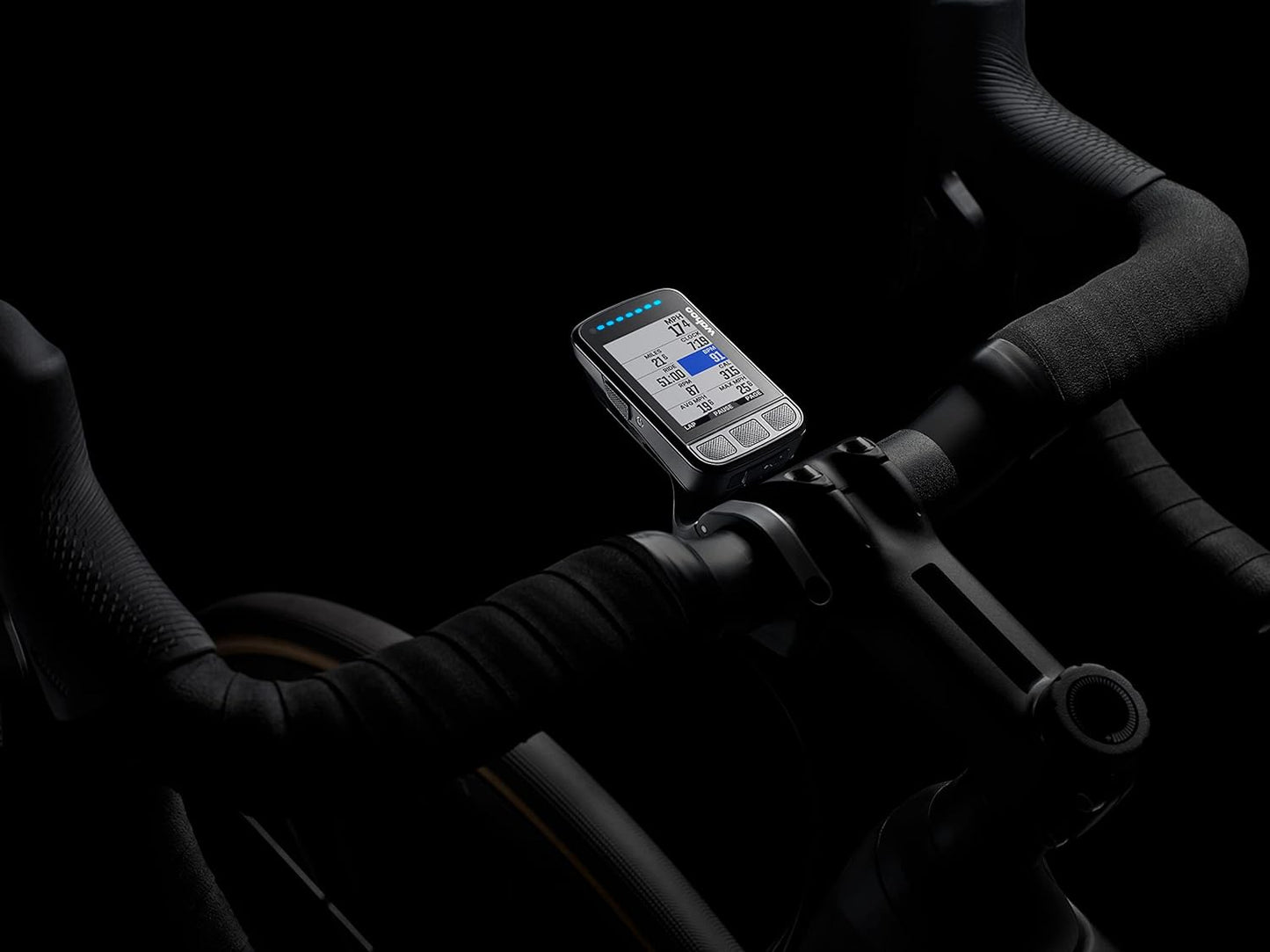 V2 GPS Cycling/Bike Computer, Black