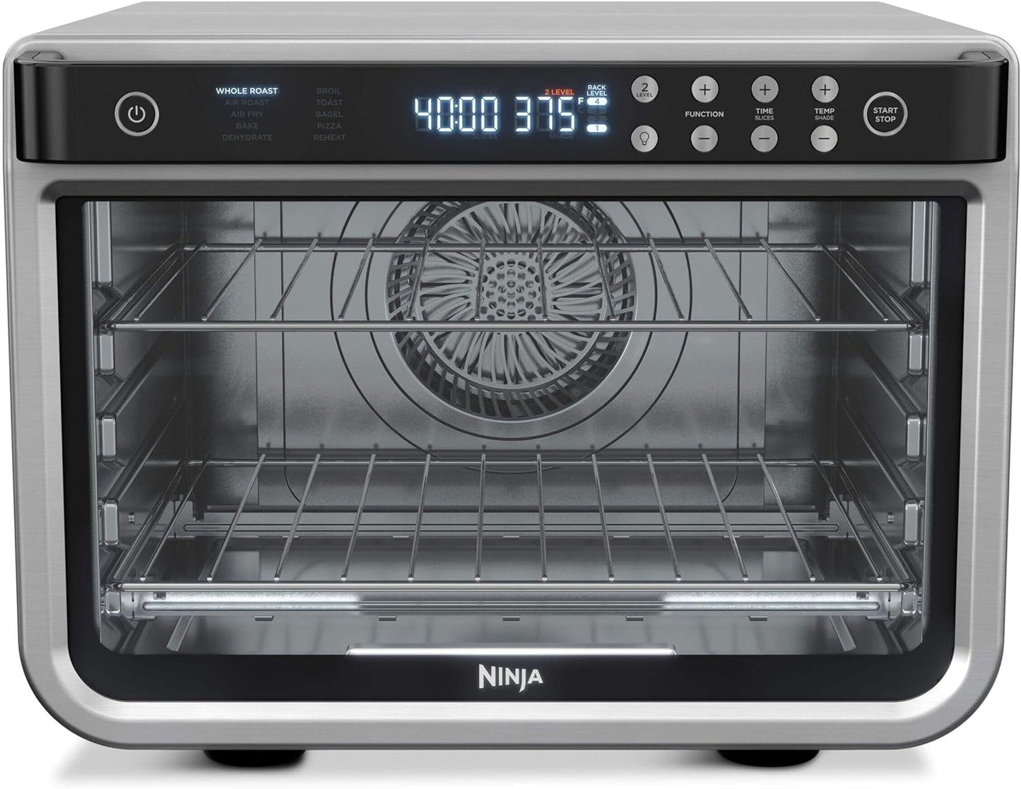 Professional air oven - truly circular convection - large countertop oven - air oven - used for air baking, roasting, drying, pizza making, and family meals - 1800 watts