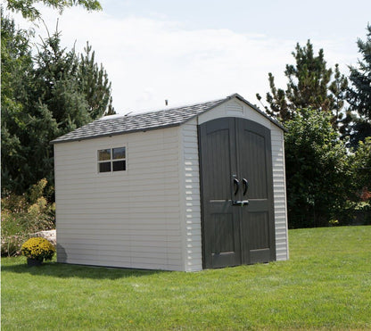 A 12-foot-long outdoor storage rack