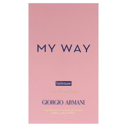 Giorgio Armani My Way Intense , 3 oz EDP Spray (Refillable)