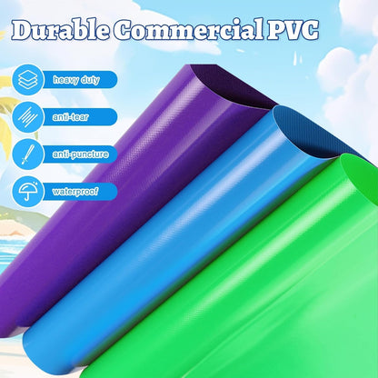 21FT(L) Commercial Grade Water Slide for Adults, (Heavy Duty Full PVC) (Big Splash Water Pool), 750w Blower, Inflatable Waterslide for Backyard, Outdoor Park, 21x9x12ft