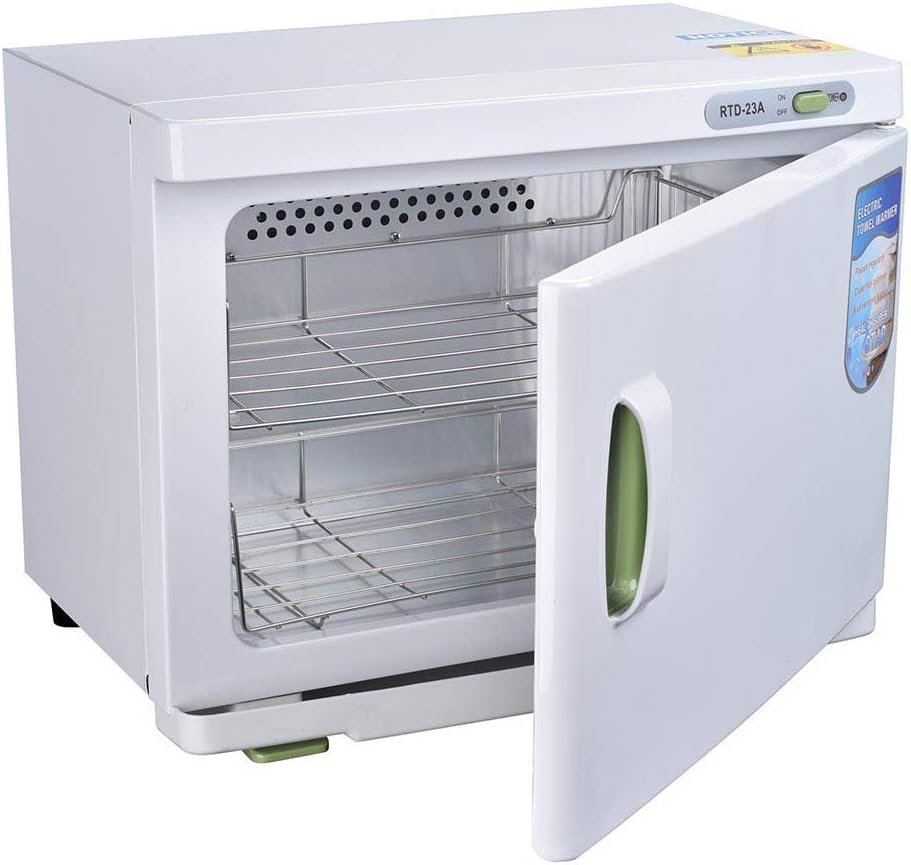 Hot Towel Warmer Cabinet Professional Towel Heater for Spa Massage Salon Home (32 Liter Capacity, White)