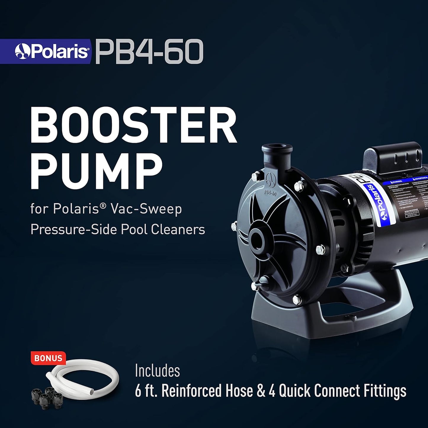 Polaris Booster Pump with 60-Hertz Motor