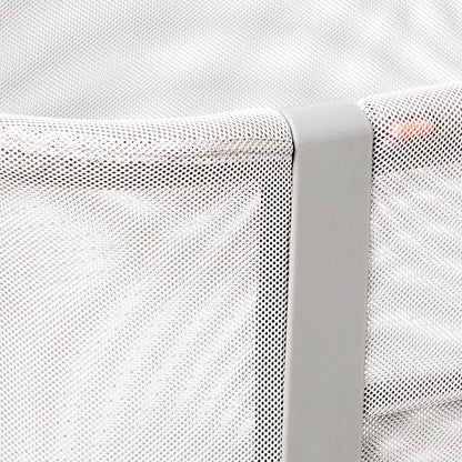 Baby Bassinet, Cozy Up 2-in-1 Bedside Sleeper & Bassinet, Grey